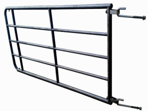 Portera metálica, de 1,10 x 3,00 mt. Extensible, galvanizada