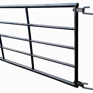 Portera metálica, de 1,10 x 3,00 mt. Extensible, galvanizada