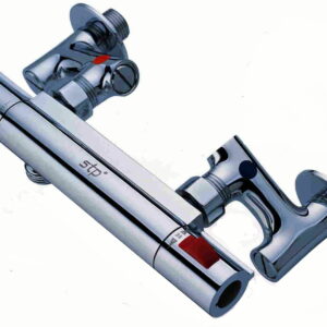 Mezcladora termostática para calefón solar