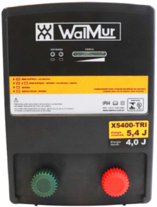 Electrificador WALMUR – Modelo X5400-COM 5,4 J