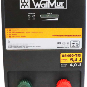Electrificador WALMUR – Modelo X5400-COM 5,4 J