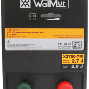Electrificador WALMUR – Modelo X2700-COM 2,7 J