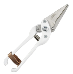 TIJERA GRANDE PARA DESVASAR & DESPEZUÑAR OVINO DE HOJA DENTADA BLANCA – BURGON & BALL