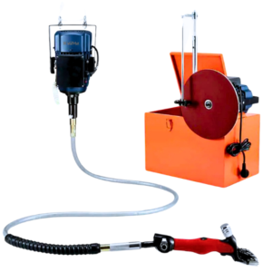 ESQUILADORA FIJA WALMUR CON AFILADOR Y BRAZO FLEXIBLE