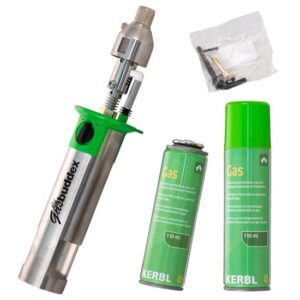 Descornador a gas GAS BUDDER 15mm + 2 tubos gas