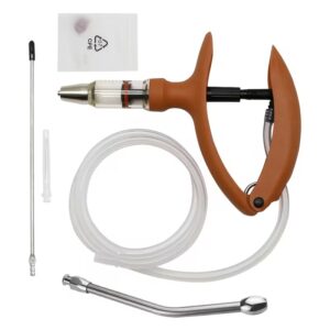 Jeringa Automática Flujo Continuo 5ml Regulable - Naranja